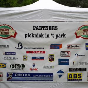 Alle partners die Picknick in 't Park hebben gesteund in 2018